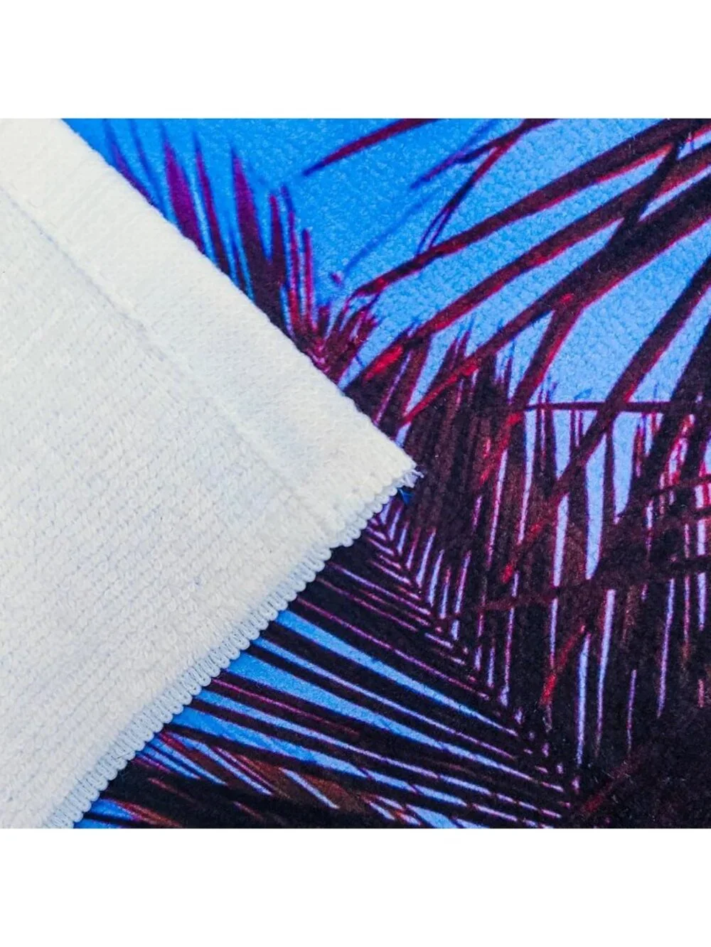 Paradise Sunset Beach Towel 30x60” - Soft 100% Cotton, Perfect for Pool & Travel